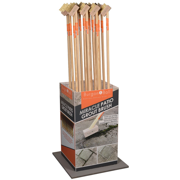 Miracle Patio Grout Brush Display Stand – Burgon And Ball