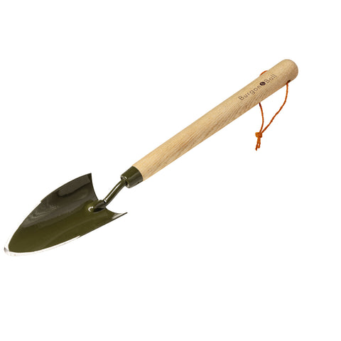 BoronGreen Mid-handled Trowel, RHS Endorsed, by Burgon & Ball