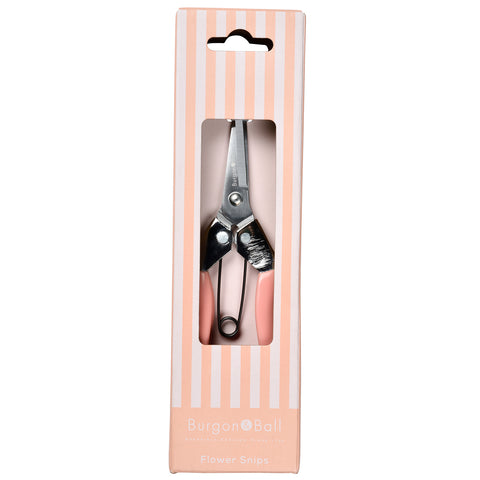 Collector range Flower Snips, Blush, by Burgon & Ball