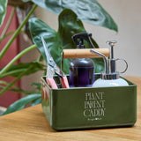 Collector Plant Parent Caddy, Olive, by Burgon & Ball