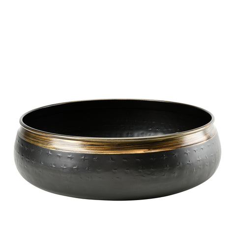 Sahara Sunset metal statement bowl by Burgon & Ball