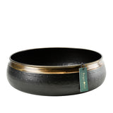 Sahara Sunset metal statement bowl by Burgon & Ball