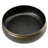 Sahara Sunset metal statement bowl by Burgon & Ball