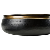 Sahara Sunset metal statement bowl by Burgon & Ball