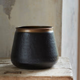 Sahara Sunset Metal Pot, Medium, by Burgon & Ball