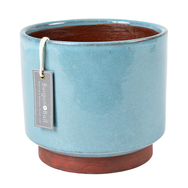 Malibu Blue Glazed Pot Extra Large | Burgon & Ball – Burgon And Ball