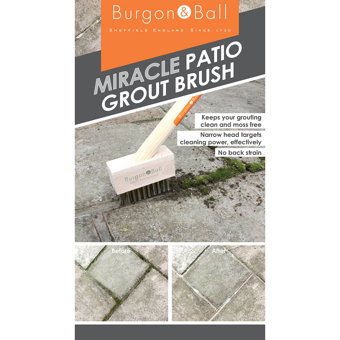 Miracle Patio Grout Brush Display Stand – Burgon And Ball