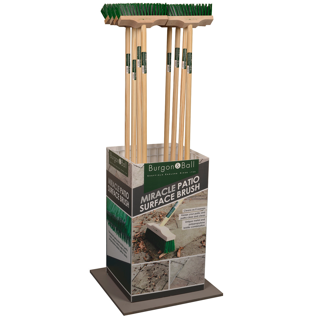 Miracle Patio Surface Cleaning Brush Display Stand – Burgon And Ball